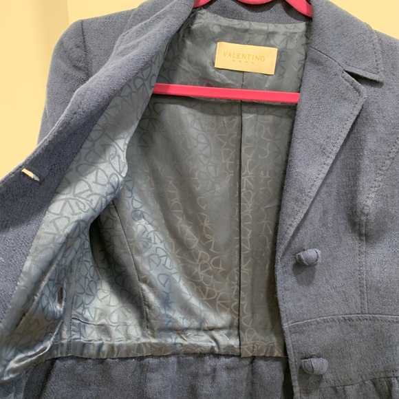 Valentino Blue Blazer women’s size 42/6 - Picture 4 of 8